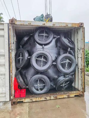 गुणवत्ता योकोहामा प्रकार वायवीय रबड़ फेंडर नाव समुद्री रबड़ फेंडर फैक्टरी