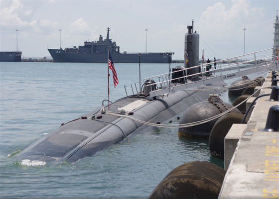 गुणवत्ता वाटर एयर मिक्स्ड फ्लोटिंग इन्फ्लेटेबल सबमरीन फेंडर स्लिंग टाइप फैक्टरी