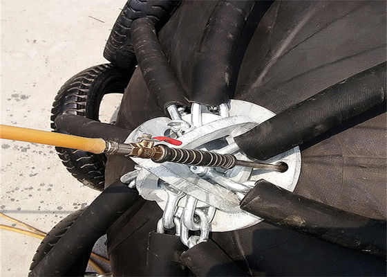 गुणवत्ता जहाजों और डॉक्स के लिए 50kpa 80Kpa वायवीय रबर फेंडर फैक्टरी