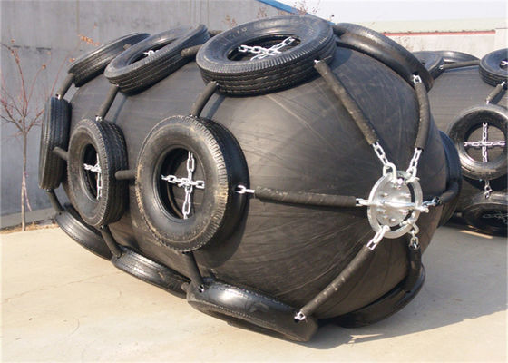 गुणवत्ता समुद्री योकोहामा वायवीय रबर फेंडर 50Kpa फैक्टरी