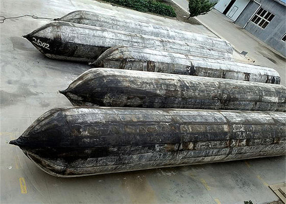 गुणवत्ता ISO 14409 Certified Pneumatic Rubber Fender - Natural Rubber Marine Airbag with 80kpa Working Pressure फैक्टरी