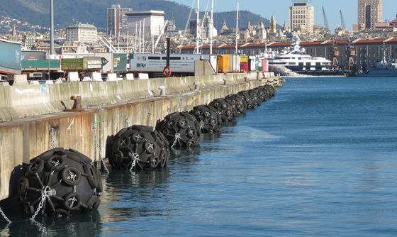 गुणवत्ता ISO17357 50KPA / 80KPA वायवीय समुद्री रबर फेंडर उपयोग में टिकाऊ: फैक्टरी