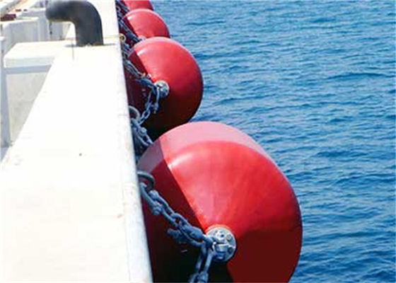 गुणवत्ता Customized Height Foam Filled Fender Protect Ship Board Production Time 5 to 10 Days Durable Marine Dock Bumper Solution फैक्टरी