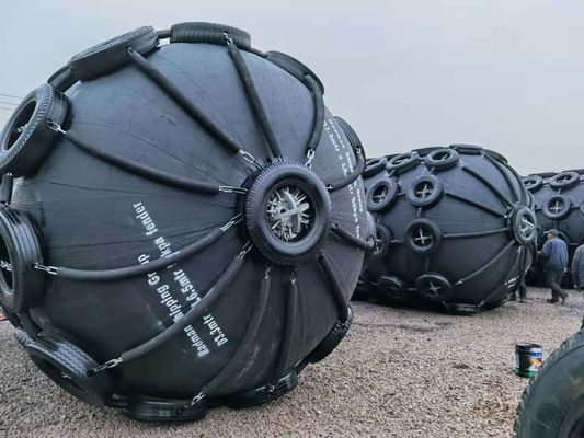 गुणवत्ता IS0 17357 मानक 50Kpa योकोहामा रबर फेंडर BV प्रमाणपत्र: फैक्टरी