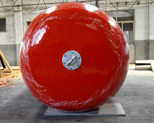 गुणवत्ता Positive Buoyancy Foam Filled Fender with Customized Size and High-Density Foam Core for Marine Dock Protection फैक्टरी