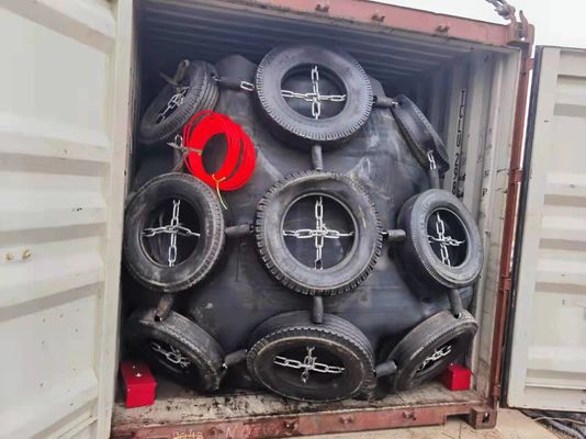 गुणवत्ता डॉक फ्लोटिंग योकोहामा टाइप न्यूमेटिक रबर फेंडर 50kpa 80kpa फैक्टरी
