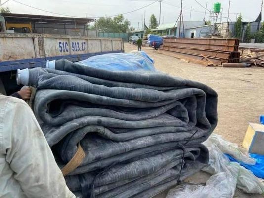 गुणवत्ता लॉन्चिंग और बचाव के लिए ब्लैक मरीन रबर एयरबैग फैक्टरी