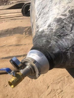 गुणवत्ता लॉन्चिंग और बचाव के लिए ब्लैक मरीन रबर एयरबैग फैक्टरी