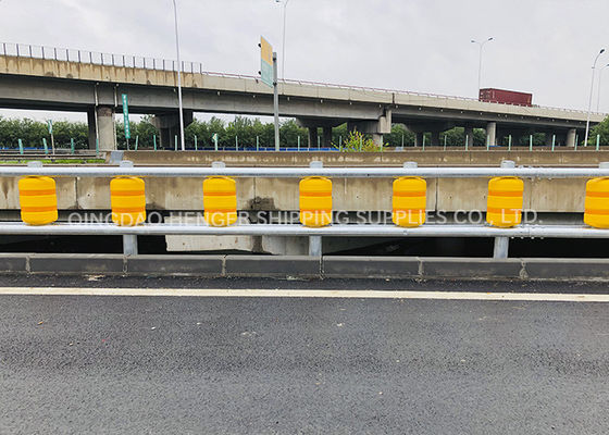 गुणवत्ता अनुकूलित रंग फोम से भरा सुरक्षा रोलर बाधा बाल्टी यातायात बाधा फैक्टरी