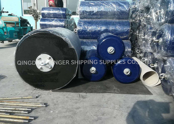 गुणवत्ता समुद्री उपयोग के लिए फोम से भरा फेंडर डॉक बम्पर ISO17357 मानक 0.5-4.8 मीटर व्यास फैक्टरी